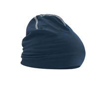 Beechfield Men's Hemsedal Cotton Beanie in Mid Navy Beechfield Mid Navy One Size