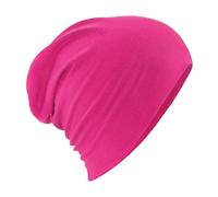 Beechfield Men's Hemsedal Slouch Beanie in Fuchsia Beechfield Fuchsia One Size
