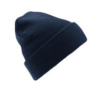 Beechfield Men's Heritage Beanie in Navy Beechfield Navy One Size