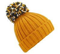 Beechfield Men's Hygge Beanie in Mustard Beechfield Mustard One Size