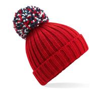 Beechfield Men's Hygge Beanie in Red Beechfield Red One Size