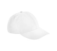 Beechfield Men's Lifestyle Water Resistant Baseball Cap in White Beechfield White One Size