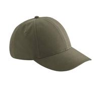 Beechfield Men's Lifestyle Water Resistant Cap in Dark Olive Beechfield Dark Olive One Size
