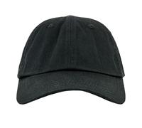 Beechfield Men's Low Profile Heavy Brushed Cotton Baseball Cap in Black Beechfield Black One Size