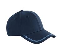 Beechfield Men's Match Day Baseball Cap in Mid Navy Beechfield Mid Navy One Size