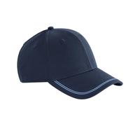 Beechfield Men's Match Day Baseball Cap in Mid Navy Beechfield Mid Navy One Size