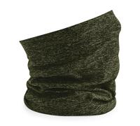 Beechfield Men's Morf Spacer Marl Neck Warmer in Olive Beechfield Olive One Size