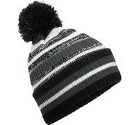 Beechfield Men's Multi-Sport Fan Pom Pom Beanie in Black Beechfield Black One Size