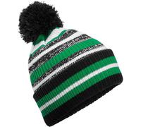Beechfield Men's Multi-Sport Fan Pom Pom Beanie in Jet Black Beechfield Jet Black One Size