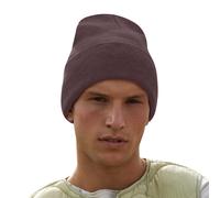 Beechfield Men's Original Cuffed Beanie One Size in Chocolate Beechfield Chocolate One Size