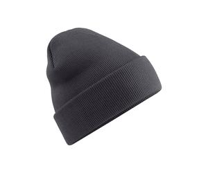 Beechfield Men's Original Polylana Cuffed Beanie in Dark Grey Beechfield Dark Grey One Size