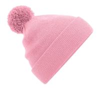 Beechfield Men's Original Pom Pom Beanie in Dusty Pink Beechfield Dusty Pink One Size