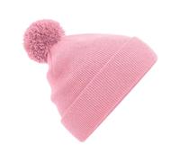 Beechfield Men's Original Pom Pom Beanie in Pink Beechfield Pink One Size