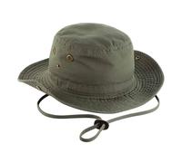 Beechfield Men's Outback Hat in Dark Olive Beechfield Dark Olive One Size
