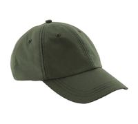 Beechfield Men's Outdoor Waterproof 6 Panel Baseball Cap in Olive Beechfield Olive One Size
