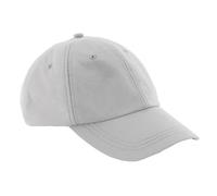 Beechfield Men's Outdoor Waterproof 6 Panel Baseball Cap Pack of 2 in Light Grey Beechfield Light Grey One Size