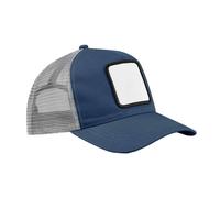 Beechfield Men's Patch 5 Panel Trucker Cap in Navy Beechfield Navy One Size