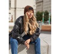 Beechfield Men's Patch Beanie in Walnut Beechfield Walnut One Size