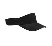 Beechfield Men's Performance Visor Cap in Black Beechfield Black One Size