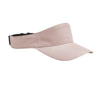 Beechfield Men's Performance Visor Cap in Light Pink Beechfield Light Pink One Size