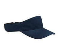 Beechfield Men's Performance Visor Cap in Navy Beechfield Navy One Size