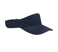 Beechfield Men's Performance Visor Cap in Navy Beechfield Navy One Size