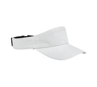 Beechfield Men's Performance Visor Cap in White Beechfield White One Size