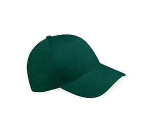 Beechfield Men's Plain Baseball Cap Green Bottle One size