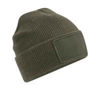 Beechfield Men's Plain Beanie in Green Beechfield Green One Size