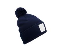 Beechfield Men's Pom Pom Beanie in Navy Beechfield Navy One Size
