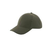 Beechfield Men's Pro-Style Heavy Brushed Cotton Baseball Cap in Olive Beechfield Olive One Size