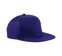Beechfield Men's Rapper Snapback Cap in Purple Beechfield Purple One Size