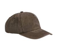 Beechfield Men's Relaxed Vintage Baseball Cap in Brown Beechfield Brown One Size