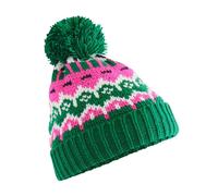 Beechfield Men's Retro Skiing Beanie in Green Beechfield Green One Size