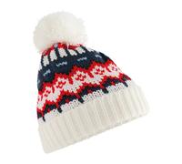 Beechfield Men's Retro Skiing Beanie in White Beechfield White One Size