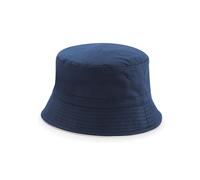 Beechfield Men's Reversible Bucket Hat in Mid Navy | Size: S/M Beechfield Mid Navy S/M