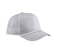 Beechfield Men's Rope Detail Baseball Cap in Light Grey Beechfield Light Grey One Size
