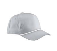 Beechfield Men's Rope Detail Golf Cap in Light Grey Beechfield Light Grey One Size
