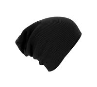 Beechfield Men's Slouch Beanie in Black Beechfield Black One Size