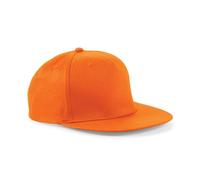 Beechfield Men's Snapback Cap in Orange Beechfield Orange One Size