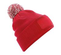 Beechfield Men's Snowstar Beanie in Red Beechfield Red One Size
