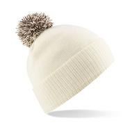 Beechfield Men's Snowstar Duo Beanie Off White/Mocha Size One