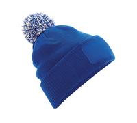 Beechfield Men's Snowstar Printers Beanie in Bright Blue Beechfield Bright Blue One Size