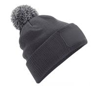Beechfield Men's Snowstar Printers Beanie in Grey Beechfield Grey One Size