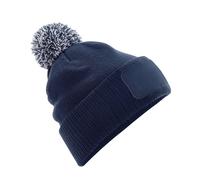 Beechfield Men's Snowstar Printers Beanie in Navy Beechfield Navy One Size