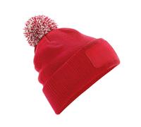 Beechfield Men's Snowstar Printers Beanie in Red Beechfield Red One Size