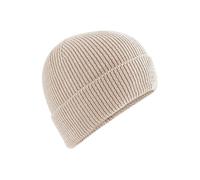 Beechfield Men's Streetlite Reflective Beanie in Light Beige Beechfield Light Beige One Size