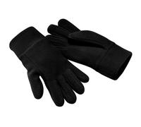 Beechfield Men's Suprafleece Anti-Pilling Alpine Winter Gloves in Black | Size: Medium/Large Beechfield Black M/L
