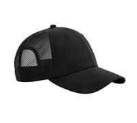 Beechfield Men's Technical Mesh Trucker Cap in Black Beechfield Black One Size