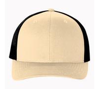 Beechfield Men's Technical Mesh Trucker Cap in Light Sand Beechfield Light Sand One Size